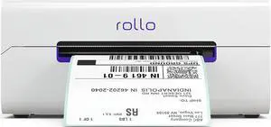 Rollo Wireless Shipping Label Printer - Wi-Fi Thermal Label Printer for Shipping Packages - AirPrint from iPhone, iPad, Mac - 4x6 Label Printer Supports Windows, Chromebook, Android, Linux
