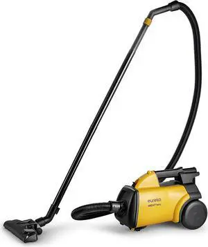 Eureka 3670M Canister Cleaner, Lightweight Powerful Vacuum for Carpets and Hard floors, w/ 5bags,Yellow