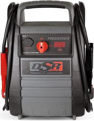 DSR116 - Rechargeable Jump Starter - 12V 2250 Peak Amps Portable Car Jump Starter for Gas + Diesel Vehicles - Jumper Cables with Battery Pack - 525 cranking amps, 350 Cold cranking amps