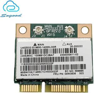 Broadcom BCM943142HM BT4.0 Wifi Wireless Network Card For Lenovo G400 G410 G500 G510 G405 G505 E431 E531 E430C E145 FRU 04W3836