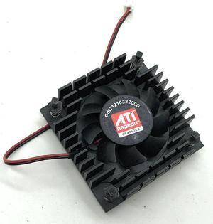 PLA04710S12H 12V Diameter 3.6CM Bore Distance 2.6CM Mute Graphics Card Fan Enclosure: Long 5CM Wide 1.2CM
