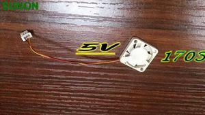 For Sunon 1.7 * 1.7 * 0.3 cm  1703 UF5H5-503 5V 3 wire waterproof micro mini axial cooling fan