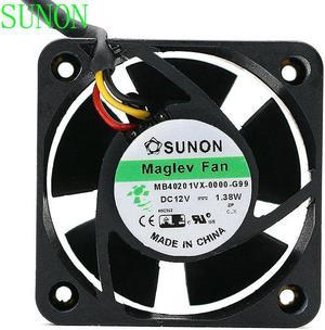 For Sunon MB40201VX-0000-G99 40*40*20MM 4CM DC12V 1.38W Speed Signal case axial cooling fan