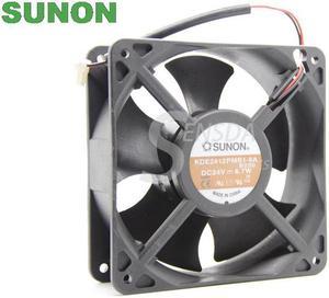 For Sunon KDE2412PMB1-6A 12038 DC 24V 6.7W 120X120X38MM 12cm server cooling fan