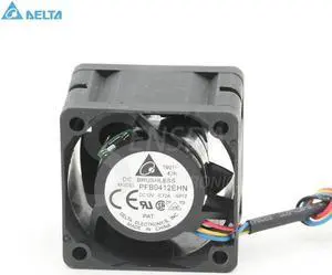 100pcs PFB0412EHN 4CM 40MM DC 12V 0.72A industrial blower Server Inverter Cooling fans cooler