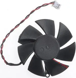 Diameter 45mm DF0501012SEE2C 0.05A 2pin Computer Vedio Card VGA Cooler Fan For sapphire HD6450 Graphics card cooling