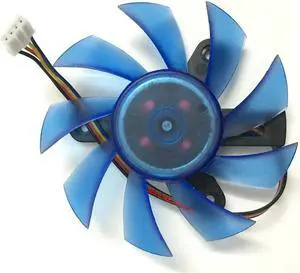 75mm DC 12V 0.5A 4Pin Computer VGA Video Card Cooler Fan Replace For HIS HD5830 HD5850 Graphics Card cooling