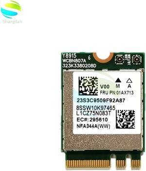 Lejiahong Wireless Network Card for Lenovo YOGA 910-13IKB Wifi Wireless Bluetooth Card FRU 01AX713 QCNFA344A AC 433M
