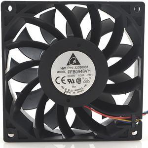 Original Delta FFB0948VH 9225 48V 0.26A 9cm Large Air Volume Cooling Fan