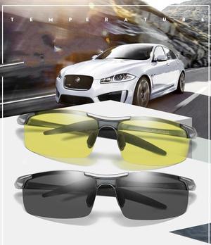 KH Change Color Day and Night Photochromic Sunglasses Men Women Titanium polarized Sun Glasses Chameleon Driving