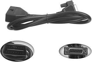 OBD2 OBDII Cable for Launch CRP 123 X Pro Creader VII+ & CRP 129 VIII Scan Tool