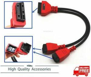 12+8 Pin Connector Cable Adaptor Fit For Chrysler Autel Maxisys MSCHRY128