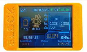 Crazy 1000 KH/S!!! Bitcoin Lottery Miner 2.8-Inch **18x Faster than Nerdminer**