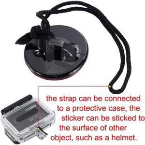 EastVita Insurance Tether Straps With 3M Sticker Mounting Kit For GoPro Hero 2 3 Camera Accessories