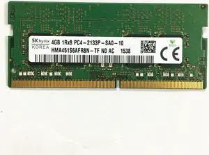 SK hynix DDR4 4GB 2133MHz  RAMS  4GB 1RX8 PC4-2133P DDR4 laptop memory