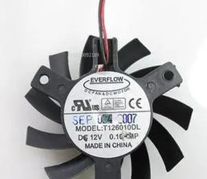 Para T126010DL 0.10A 2 alambre ventilador