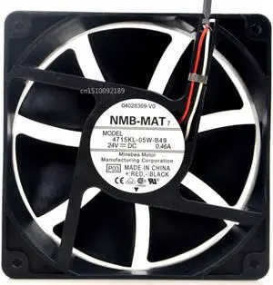 Para NMB 4715KL-05W-B49 DC24V12038 3 líneas ventilador de enfriamiento de frecuencia envío gratis