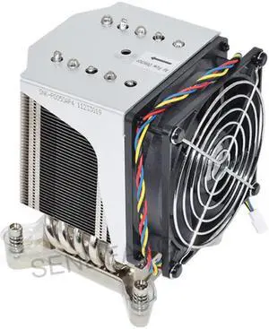 Genuino nuevo para 4U disipador térmico activo de la CPU enfriamiento para X9 sistemas UP/DP SNK-P0050AP4 disipador térmico activo de la Cpu y el ventilador para X9