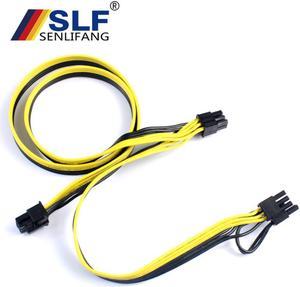 Cable divisor interno Express para minero de cinta 10 Uds Modular PSU fuente de alimentación PCI e Molex 6 pines PCIe a 2 8 pines 6  2 pines PCI