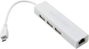 Puerto Ethernet Micro USB OTG LAN RJ45 para Raspberry Pi Zero, disponible en EE. UU.