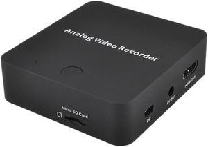 Analog Video Recorder AV Capture Video Tapes Transfers to Digital Format VHS to Digital Converter for Hi8,DVD,VCR