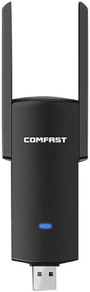 924AC Wireless Network Card, 5G+2.4G Gigabit USB3.0 Dual-Band Wireless WiFi Network Card, 1300M Computer Wifi Receiver