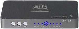 HDMI Converter/2D to 3D/Video Converter Left and Right Up and Down Format to 3D Suitable Projection Blu-Ray Film EU Plug