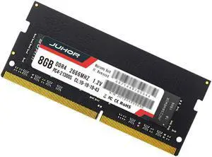 Juhor DDR4 8GB PC4-21300 DDR4-2666MHz 260Pin 1.2V SODIMM Laptop Memory RAM