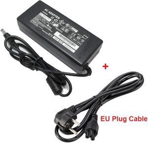 90W 15V 6A Laptop Adapter 6.3x3mm AC Adapter Notebook   Power Supply Charger with EU Plug Cable For Toshiba Satellite Charger