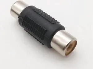 5 Pcs RCA Female To RCA Female Audio Video Cable Jack Plug Adapter Connector