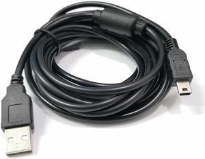 3m 1pcs USB Charge Cable for Ps3 for Sony Playstation PS3 Handle Wireless Controller with Magnetic RingBlack Gamepad Cable