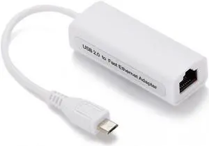 USB2.0 To Ethernet Network LAN Adapter Card 10Mbps Adapter for Windows7 Super Speed USB 2.0 To RJ45 PC Laptop LAN Adapter