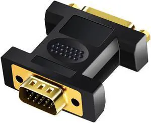 DVI To VGA Adapter VGA Male To DVI 24+5 Pin Female Converter 1080 Gold Plated DVI Convertor ForComputer PC Laptop N178