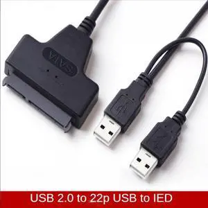 Sata To USB 3.0/2.0 Hard Driver Adapter Support 2.5 Inches External SSD HDD Hard Drive 22 Pin Sata III Cable Sata USB Cable
