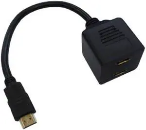1.4V HDMI-Compatible Splitter Cable 1 Male To Dual HDMI 2 Female Y Splitter Adapter, The Best Quality In HD LED LCD TV