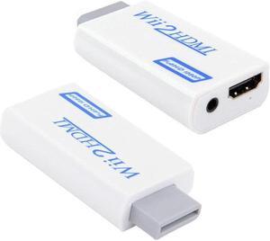 WII To  HDMI-compatible Converter Full HD 1080P Converter 3.5mm Audio for PC HDTV Monitor Display Random Color Select