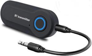 Wireless Bluetooth 5.0 Transmitter 3.5MM Jack Music Audio AUX Hifi Stereo Adapter Drive for TV PC Headphones Speakers