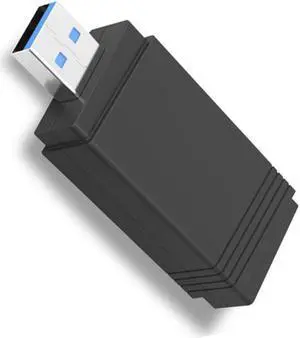 USB 3.0 Wi-fi 1200Mbps Dual Band 2.4Ghz/5.8Ghz Bluetooth-compatible WiFi 2 In 1 Antenna Dongle MU-MIMO Adapter for PC Laptops