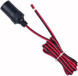 High Current Car 0.3m with Wire Car Charger Test Cigarette Lighter Socket