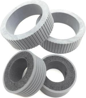 5SET PA03670-0001 PA03670-0002 Consumable Kit Pick Roller Brake Roller Pickup Roller for Fujitsu fi-7160 fi-7260 fi-7180 fi-7280