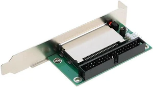 40-Pin Cf Compact Flash Card To 3.5 Ide Converter Adapter Pci Bracket Back Panel 40-Pin Cf Compact Flash Card To 3.5 Ide Converter Adapter Pci Bracket Back Panel