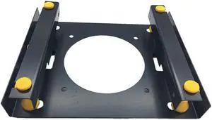 3.5-Inch Hard Disk Shock Absorber Bracket for PC Chassis 3.5 HDD to 5.25 DVD ROM Bracket Hard Disk Bracket 3.5-Inch Hard Disk Shock Absorber Bracket for PC Chassis 3.5 HDD to 5.25 DVD ROM Bracket Hard Disk Bracket
