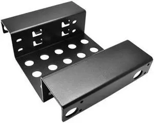 2-Bay 2.5-Inch to 5.25-Inch Adapter Bracket Hard Drive Caddy SSD Chassis Hard Drive Mounting Tray Caddy Bay 2-Bay 2.5-Inch to 5.25-Inch Adapter Bracket Hard Drive Caddy SSD Chassis Hard Drive Mounting Tray Caddy Bay