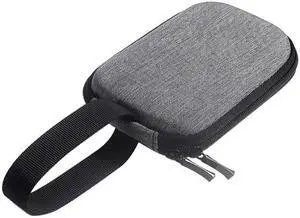 Suitable for Samsung T7 Press Portable SSD EVA Carrying Case + Silicone Case