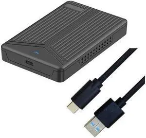 USB 3.1 Mobile Hard Disk Box 2.5 Inch SATA Hard Disk Box SSD Enclosure Support 15mm Hard Drive for Computer Notebook
