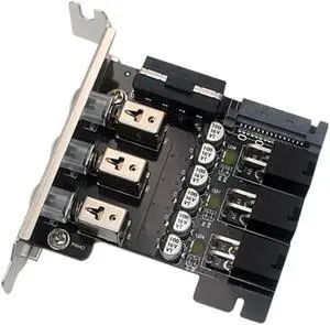 Desktop PC Power Expansion Hard Disk Drive Controller Multi-System Switching Supports 80mm Half-Height Chassis HTPC