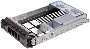 3.5 Inch Hard Drive Caddy Tray for Dell PowerEdge Servers - with 2.5 Inch HDD Adapter NVMe SSD SAS SATA Bracket