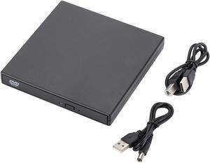 USB 2.0 External DVD Burner Mobile Optical Drive CD Drive Reader Player Optical Drives for PC Laptop Desktop