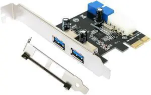Desktop USB Expansion Card PCI-E 3.0 Cable 19Pin Chassis Front Panel HUB Computer Optical Drive