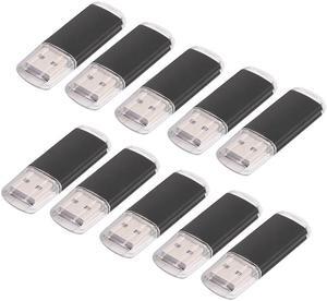10pcs 64MB USB 2.0 Flash Memory Stick Drive Thumb Black